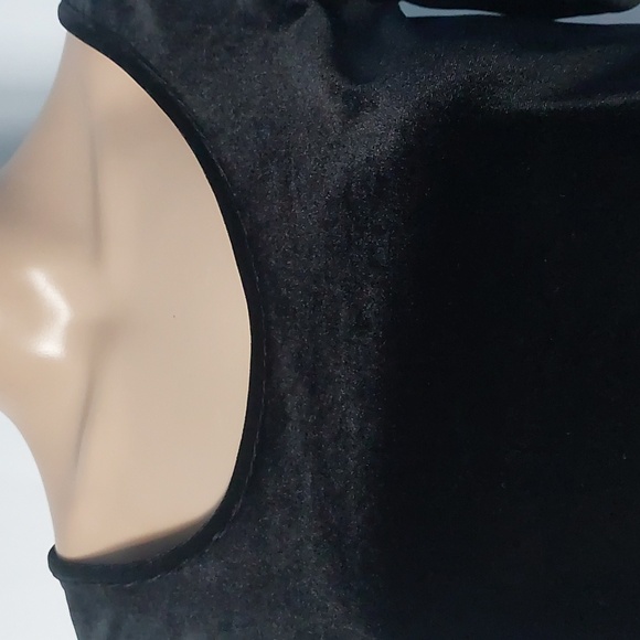 Mossimo supply co ballet crop top women's black size M - Picture 2 of 9